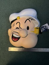 Popeye Mask, Costume Accessory by Fun World Halloween/Party Mask