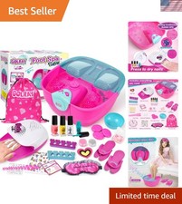 Enchanting Kids Foot Spa  Nail Art Experience   Perfect Birthday  Holiday Gift