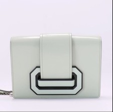 Pre-owned PRADA Calfskin Shoulder Bags Plex R...