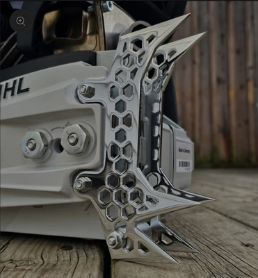 #ad #ad 500i SPIKE SET STIHL AR500 CHROME FREE HARDWARE CHAIN CATCHER 462 C $65.00