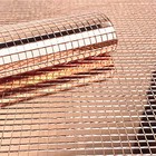 Self Adhesive Real Glass Rose Gold Mirrors Mosaic Tiles Sticker for Craft