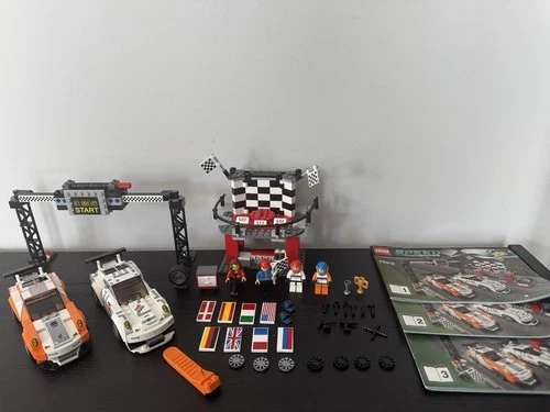 LEGO Speed Champions Set (#75912) Porche 911 GT Finish Line - Missing Two Pieces