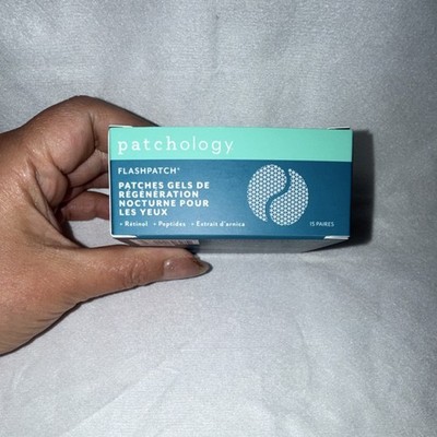 Patchology FlashPatch Under-Eye Patches 15 Pairs Retinol Peptides Arnica