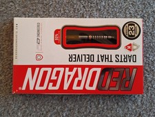 Red Dragon Amberjack 14 v5 23g 90% Wolfram/Tungsten Steeldarts Steel Tip Darts