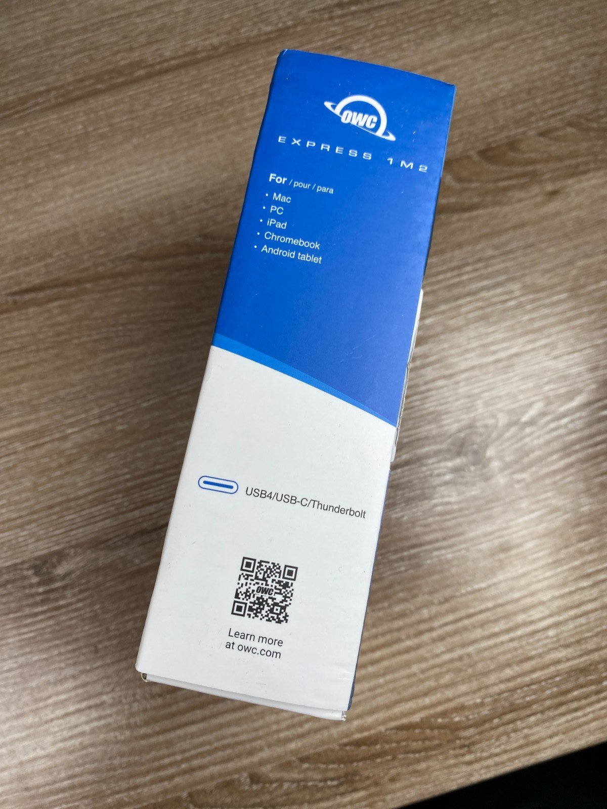 New OWC Express 1M2 Powered SSD Enclosure