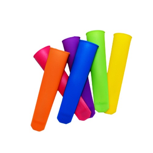 Silicone Handheld Popsicle Molds DIY Set Reusable Ice Cream Molds With Lids - Picture 2 of 17