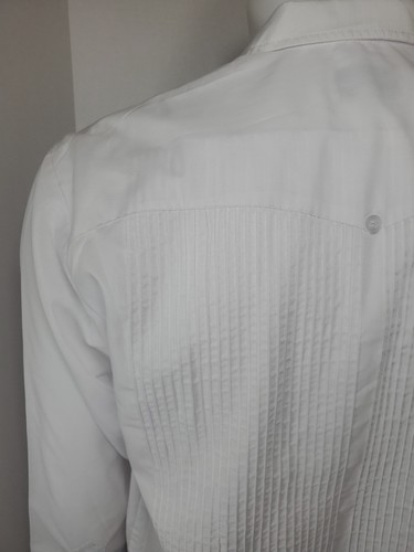 Guayabera Hemd Herren Large weiß Yuca Stickerei - Bild 14 von 16