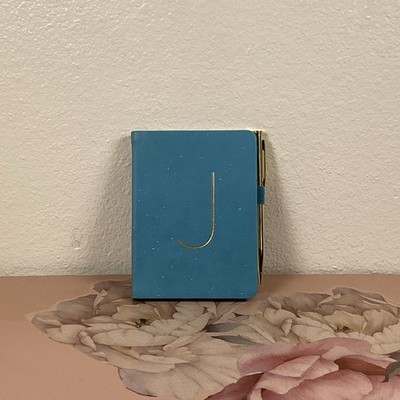 Eccolo Blue Journal with Gold  J  4X6 150 Pages
