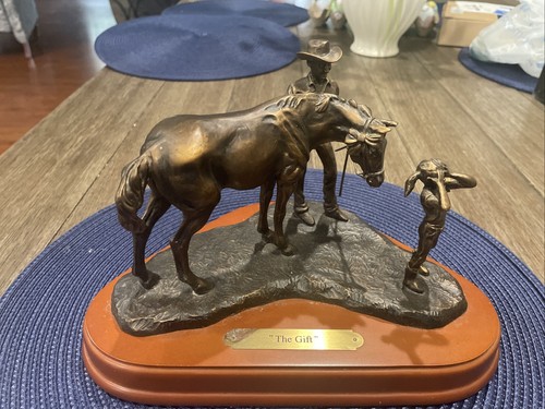 “The Gift” Montana Lifestyles By Montana Silversmiths #A2226 Numbered