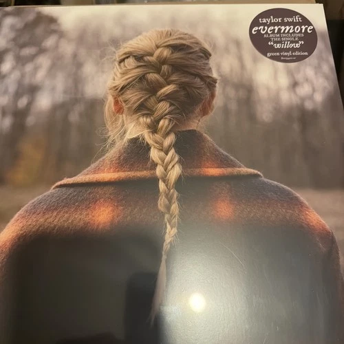 Taylor Swift - Evermore (Deluxe Edition) 2 x Green Vinyl  - Brand New & Sealed