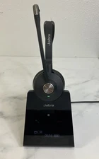 Jabra Engage 75 Wireless Ear-Pad Headset With Charger And Microphone