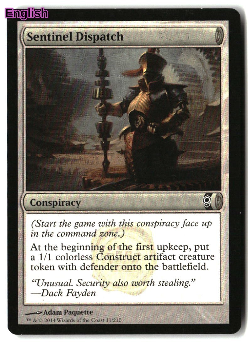 MTG Sentinel Dispatch [CNS - 11] LP