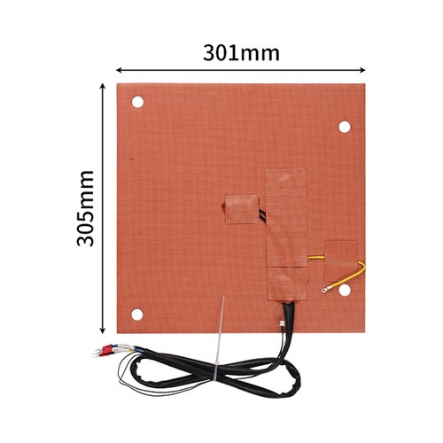 Pour Imprimante 3D Creality K1 Max Accessoires Nylon Tampon Chauffant 200° 120V 800W - Photo 4/10