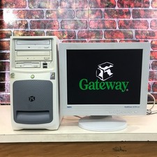 Gateway 300X Beige ATX Retro Gaming PC Celeron 1.70GHz 256MB RAM No HDD