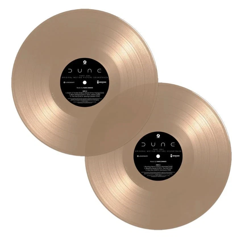 DUNE Original Vinyl Record Soundtrack 2xLP - Sands of Arrakis Variant MONDO NEW - Image 2 of 4