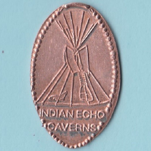 Z] Indian Echo Caverns ~ Teepee ~ Hummelstown, Pennsylvania . Retired