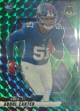 2025 Panini Mosaic Rookie Autographs Mosaic#317 Abdul Carter,