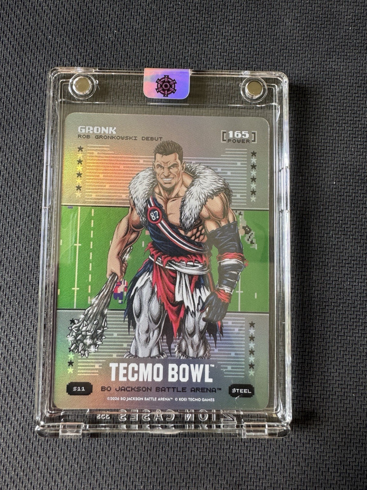 2026 Bo Jackson Battle Arena GRONK Silver Battlefoil 