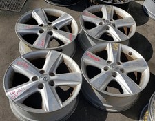2010-2011 Toyota Camry Wheel 17x7 Alloy 5 Spoke Machined With Silver 4261106540 2010-2011 Toyota Camry Wheel 17x7 Alloy 5 Spoke Machined With Silver 4261106540