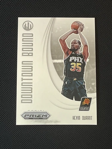 2024-25 Prizm Deca Kevin Durant Downtown Bound Error w/ Curry Brilliance back
