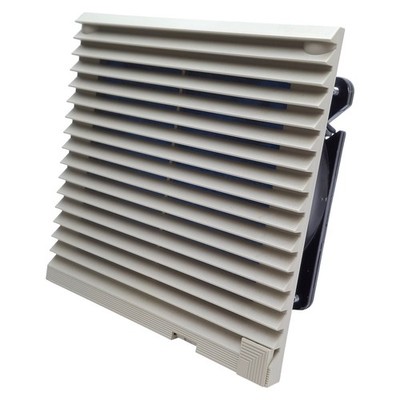 Rittal 3322115 Filter Fan 149x149mm Size, 115V, 0.24A, 40cfm Fan Speed