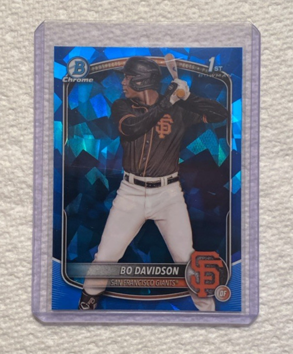 2025 Bowman Chrome Sapphire Bo Davidson 1st Bowman Base #BCP-206