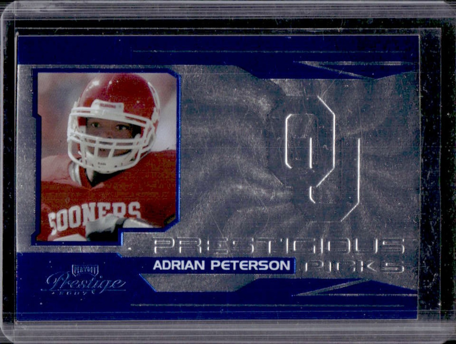 Adrian Peterson Playoff Prestige Prestigious Picks #PK6 Blue