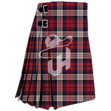 Adjustable waist traditional kilt with functional belt loops