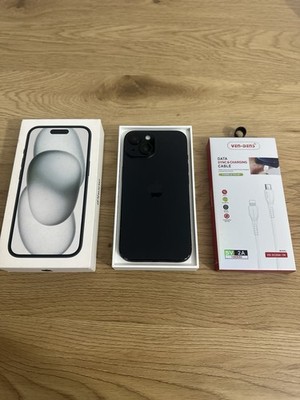 Apple iPhone 15 - 128GB - Schwarz - 90% Akku - Entsperrt