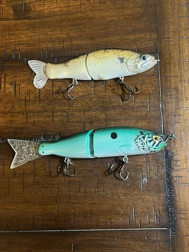 Lot of Two (2) Twelve Oaks Custom Lures S Waver and I-Slide 135 KO