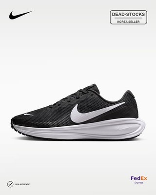 Nike Women's Revolution 8 Black Black White HQ1995-002 Expeditedship