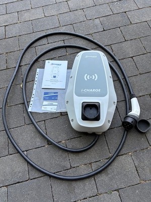 SCHRACK Wallbox | i-CHARGE CION Semipublic 22kW, Typ2 Kabel, RFID | EMCION 22 CR