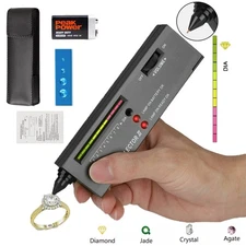 Diamond Tester Selector Illuminated Jewelry Gemstone Testing Tool Kit Battery