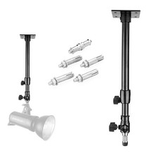 L-600D Section Adjustable Ceiling Wall Light Stand with 3/8" 1/4" Thread for ...