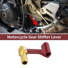 Foldable Motorcycle Gear Shifter Lever For Bosuer Cheetah Red Gold Tone Foldable Motorcycle Gear Shifter Lever For Bosuer Cheetah Red Gold Tone