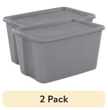 (2 pack) 30 Extra-Large Storage Bin, Durable ...