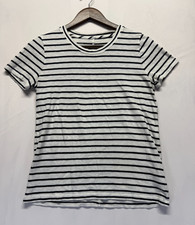 J.Crew Girlfriend Tee Shirt Womens XS White B...