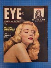 Eye Magazine December Vintage Lindbergh Cover Pinup Girls Chorus Girl Boxing