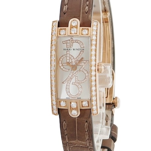 Harry Winston Avenue C Mini K18PG AVCQHM15 TO198038