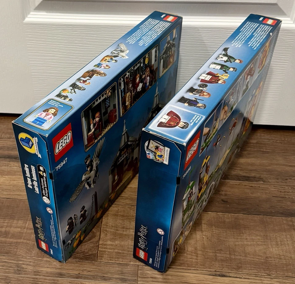 Lego Harry Potter Lot 75947 Hagrid’s Hut & 75956 Quidditch Match New Sealed Box - Image 4 of 4