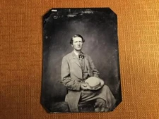CW Museum Quality Historical tintype of "John S Mosby" AKA "Gray Ghost" C1230RP