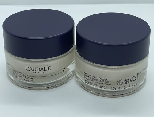 NUEVO 2X Crema Antienvejecimiento Caudalie Premier Cru The Rich 15 ml/0,5 oz EA - Imagen 6 de 6