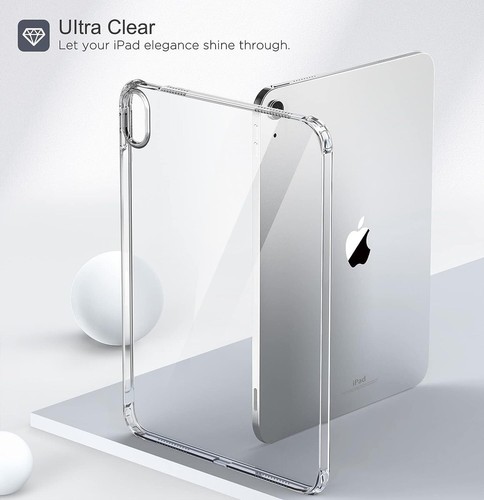 Clear Case for iPad 10th Generation Shockproof Slim Transparent Protective Cover - Picture 11 of 13