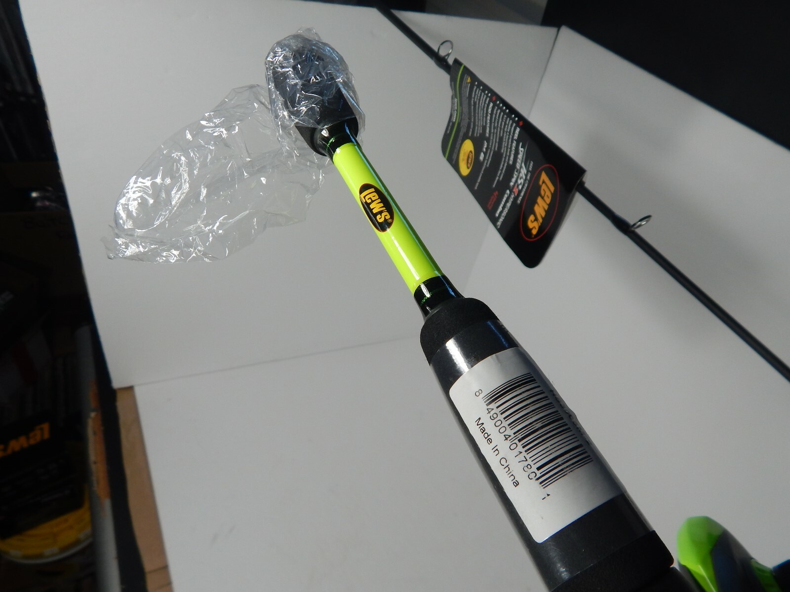 LEW'S HS Speed Spin 6'-6" Combo, Gear 5.1:1,Reel 300,line10lb, lure 1/2oz.