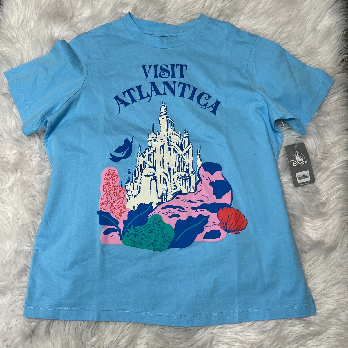 DISNEY THE LITTLE MERMAID VISIT ATLANTICA SHIRT | eBay