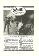 Pyrene Fire Extinguishers 12 Print Ads TheAtlantic National Geographic 1917-1923