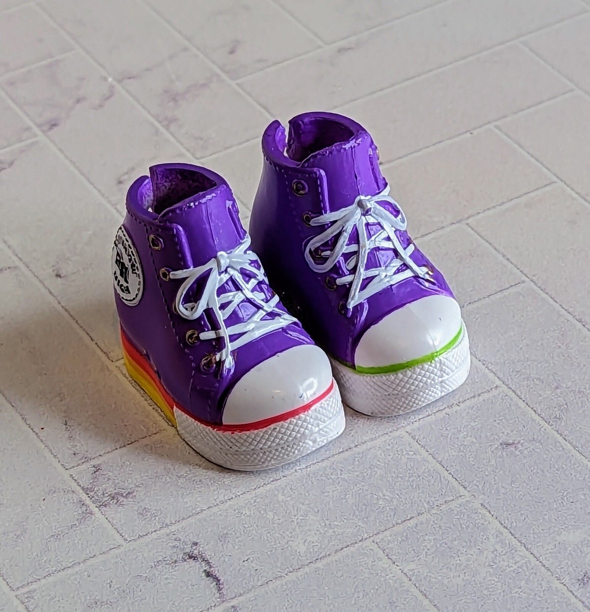 rainbow high tops