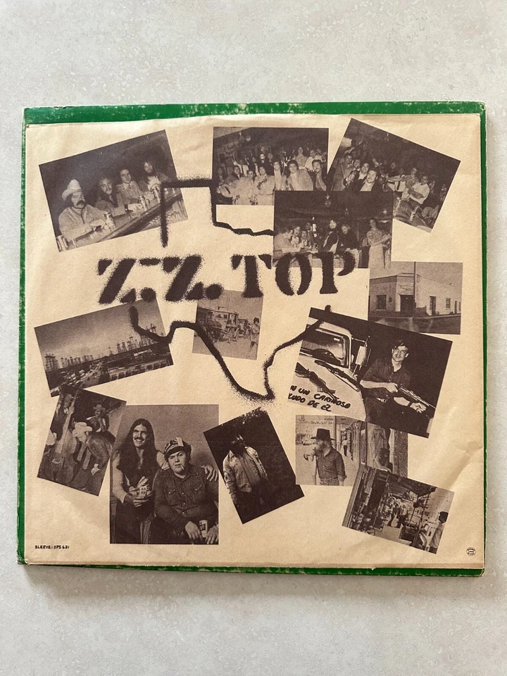 ZZ Top - Tres Hombres  - VG+ 1973 London XPS 631 vinyl LP  w/ OIS - LA GRANGE Foto 3 de 4