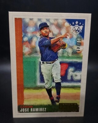 2022 Panini Diamond Kings - Artist Proof Gold #25 Jose Ramirez /49