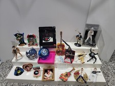 Set of 20 Elvis Presley Christmas ornaments  2 STOCKINGS